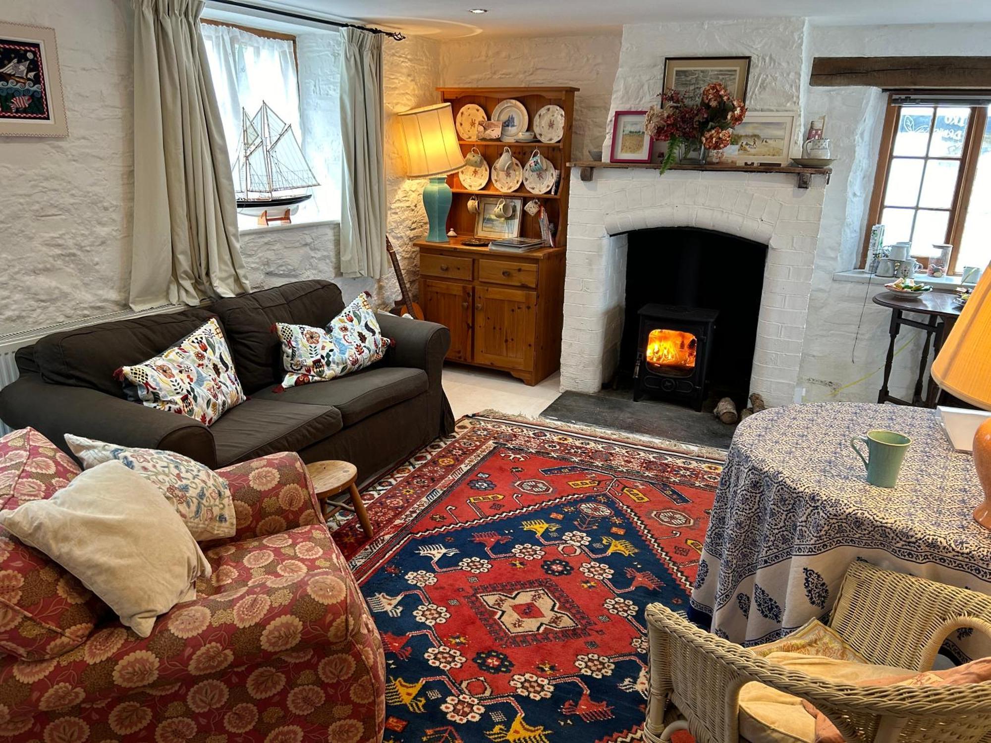 Cosy Boathouse Cottage By The Sea With Log Burner Bucks Mills Esterno foto